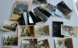 1942 Lot 8 foto SLATINA +11 negative+ plic de epoca, 9x6cm, D1 adnotate jud Olt
