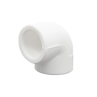 Cot PPR, 40 x 40 mm, alb, 90 grade foto