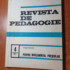 revista de pedagogie nr.4/1971