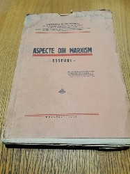 ASPECTE DIN MARXISM - Eseuri - Nastase R. Popescu - 1946, 478 p.