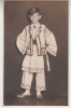 QW18 53 - Fotografie foarte veche - baiat in costum national - anii 1950, Alb-Negru, Romania 1900 - 1950, Etnografie