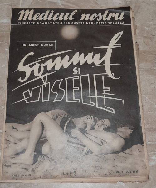 Revista Medicul nostru, anul I, nr.22/1937