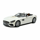 Macheta auto Mercedes AMG GT C Roadster 2019 alb, 1:18 Norev