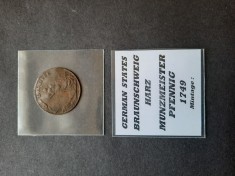 1 Pfennig 1749, Statele Germane (Braunschweig Harz) - A 3992