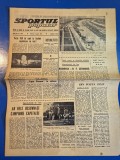 ziarul sportul popular 10 august 1966 - atetlism, fotbal stiinta craiova ,ciclism