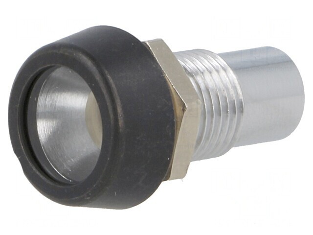Montură LED 5mm Metalică Convexă IP67