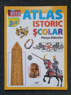 ATLAS ISTORIC SCOLAR - Planse Didactice foto