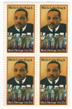 Statele Unite 1979 - Martin Luther King, neuzata de 4