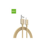 Cablu USB Type C fast charge auriu Golf Cod:GC76T