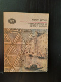 Henry James - Manuscrisele Lui Jeffrey Aspern