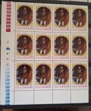 Romania MNH 1970 - 150 de ani de la nasterea lui A. I. Cuza - LP 724 X12