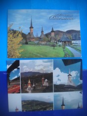 HOPCT LOT 2548 MANASTIREA BARSANA-JUD MARAMURES-2 CARTI POSTALE-CIRCULATE