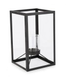 Cumpara ieftin Set 6 felinare metal negru Janie 18.5x18.5x30.5 cm