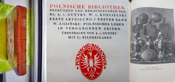 F66-I-LOZINSKI-Viata in POLONIA in decursul timpului carte veche cca 1910.