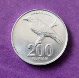 Indonezia 200 Rupiah 2003 _ km # 66 _ moneda necirculata