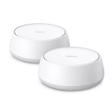 MESH TP-LINK wireless, Wi-Fi 7 BE3600 Tri-Band, pt int, 3600 Mbps, 2&times;2.5 Gbps WAN/LAN,2.4 GHz|5 GHz,antena int x 8, standard 802.11be &amp;quot;Deco BE25(