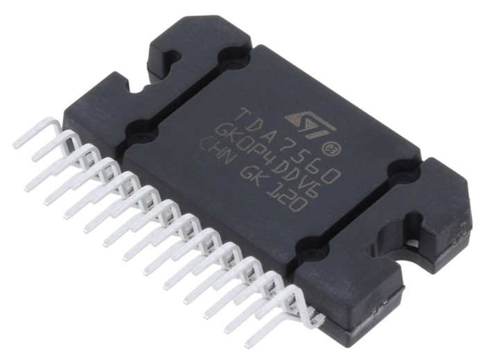 Amplificator audio 80W 4 canale
