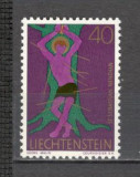 Liechtenstein.1971 Sfinti protectori de Biserici SL.54, Nestampilat