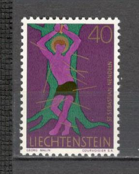 Liechtenstein.1971 Sfinti protectori de Biserici SL.54