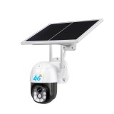 Camera de supraveghere video cu SIM, conexiune 4G, 3MP 2048x1536 cu panou solar, acumulatori inclusi 8000mah, intelligent tracking, PTZ, Micro SD, Rot