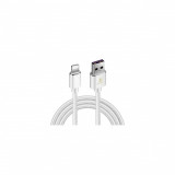 Cumpara ieftin Cablu Apple iPhone Lightning 5V-2A - Dux Ducis K-Max 1M Alb