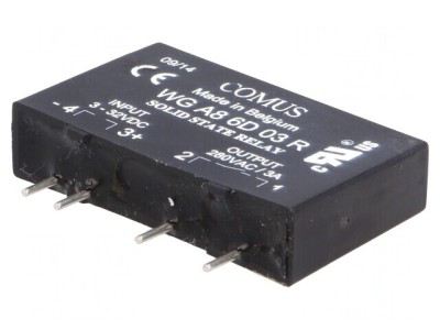 Releu Semiconductor 3A 48-280VAC 3-32VDC WGA8 foto