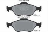 Set placute frana TEXTAR 2360406