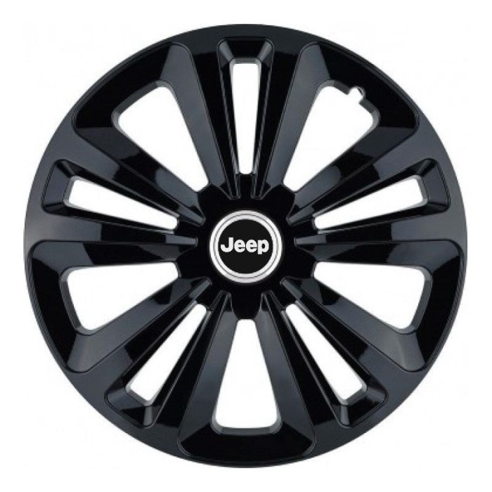Set 4 Capace Roti Terra Negru R15, pentru Jeep