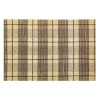 Suport Farfurii, Model Carouri, 45x30cm, Bambus, Taupe, Oem