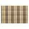 Suport Farfurii, Model Carouri, 45x30cm, Bambus, Taupe