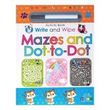 Write and Wipe Mazes and Dot-To-Dot