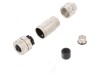 Mufă M12 Ethernet 4 PIN Mamă pe Cablu Drept 6-8mm