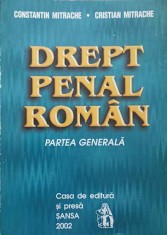 DREPT PENAL ROMAN. PARTEA GENERALA-CONSTANTIN MITRACHE, CRISTIAN MITRACHE-202364 foto
