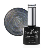 Cumpara ieftin Oja Semipermanenta Holografica Laser Glow SensoPRO Milano 10ml, Magic Dust #12