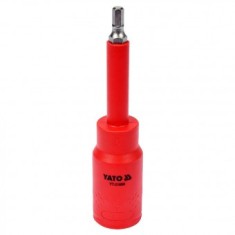 Bit hexagonal VDE , cu adaptor 1/2&quot;, 5 x120mm, Yato YT-21086