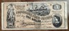 B11 1 - Bancnota foarte veche - America - 1 dolar - one dollar - 1862