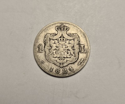 1 leu 1884 foto