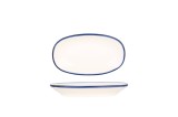 Bonna Placa de service - Linea Blue - Por&Aring;&pound;elan - 15x8.5 cm - set de 4