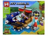 Lego gen Minecraft Rechin ataca corabia wg1219