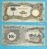 Biafra 10 Shillings 1968, Stat Secesionist, XF+, Serie GP0722199, P#4, Bancnota Africa