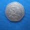 FIFTY PENCE 1997 BAILIWICK OF GUERNSEY -ANGLIA /ELISABETA II