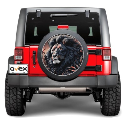 Sticker Auto &amp;bdquo;Roata de Rezerva&amp;rdquo; rezistenta la intemperii si raze UV, diametru 55 cm, Cod: AVX-RR04 foto