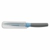 Cutit utilitar BergHOFF, 11.5 cm, zimtat, teaca de protectie, Otel, Albastru HighLine Cooking
