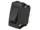 Comutator ROCKER SPST ON-OFF 10A/24V negru