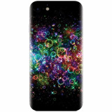 Husa silicon pentru Apple Iphone 5c, Rainbow Colored Soap Bubbles