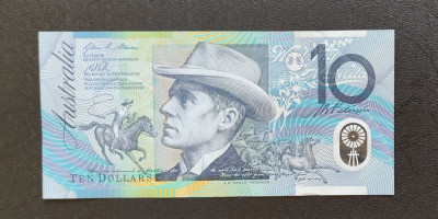Australia - 10 Dollars / dolari ND (2013) polimer - circulată foto