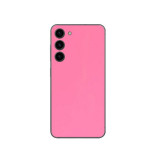Cumpara ieftin Set Doua Folii Skin Acoperire 360 Compatibile cu Samsung Galaxy S23 Wrap Skin Hot Glossy Pink, Roz, Oem