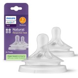 Set tentine cu debit lent pentru +1 luna Natural Response SCY963/02, 2 bucati, Philips Avent