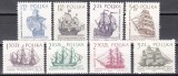 Polonia 1964 - Nave cu p&acirc;nze, MNH (Pe verso e vopseaua străpunsă)