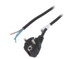 Cablu Alimentare 3x0,75mm2 cu Ștecăr &icirc;n Unghi PVC